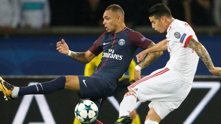 James Rodríguez ante el PSG