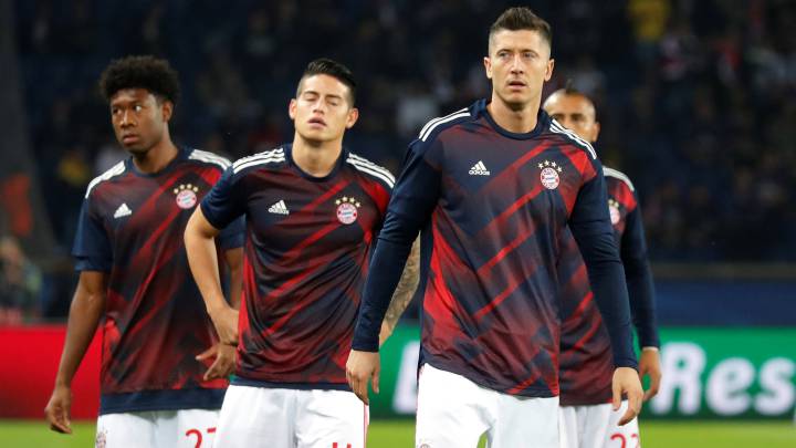 James espera ser titular contra el Herta.