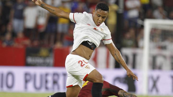 Luis Fernando Muriel, jugador del Sevilla
