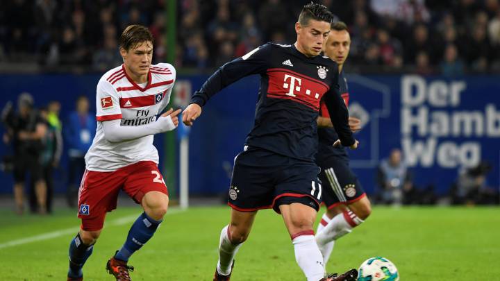 Heynckes: "James estará en la convocatoria frente a Leipzig"
