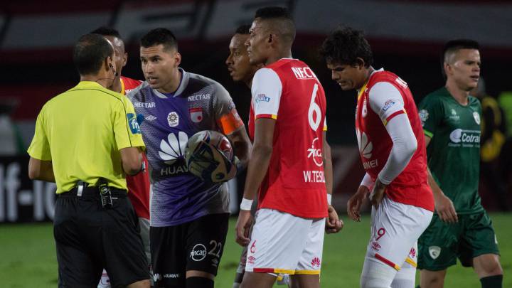 Empate entre Santa Fe y Equidad en El Campín.