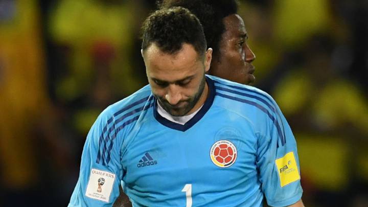 David Ospina con la Selección Colombia