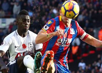 Con Davinson cerca del gol, Tottenham vence al Crystal