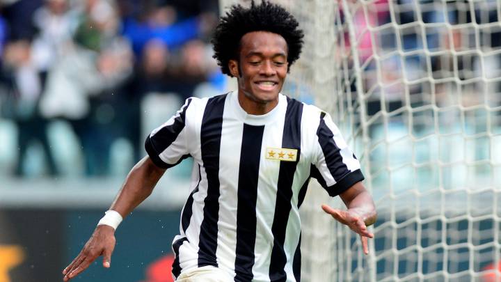 Juan Guillermo Cuadrado marcó el gol del triunfo 2-1 de Juventus ante Benevento