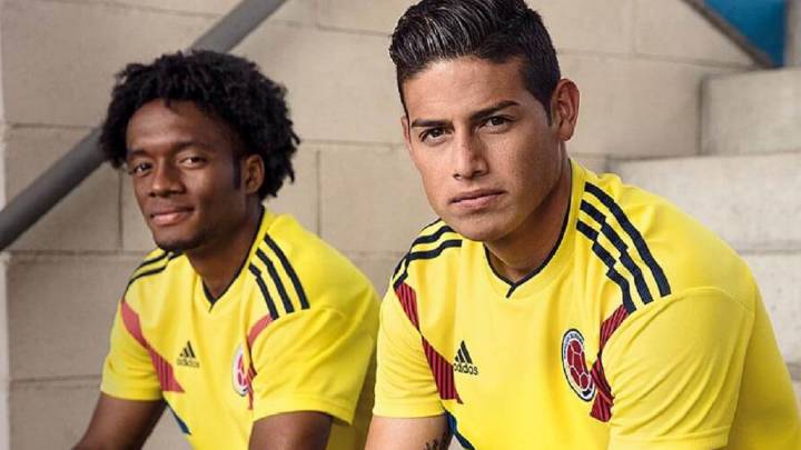Nueva camiseta de la Selección Colombia para el Mundial 2018