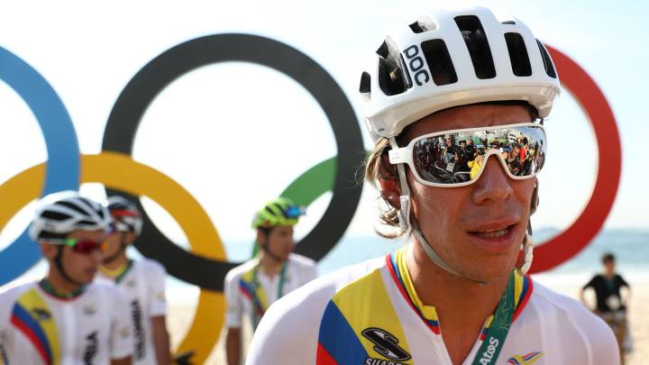 Rigoberto Urán en los juegos Olímpicos de Río de Janeiro 2016