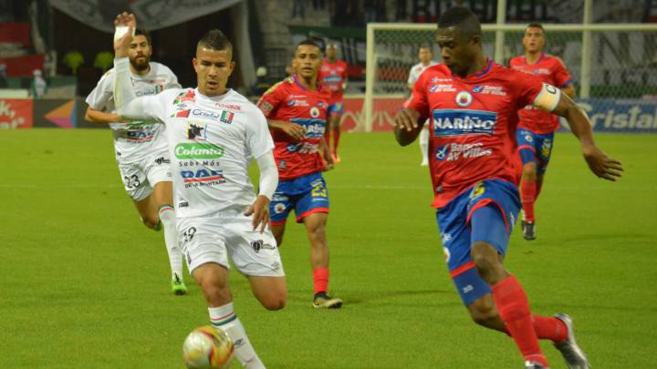 Pasto y Once Caldas se enfrentan en el Departamental Libertad.