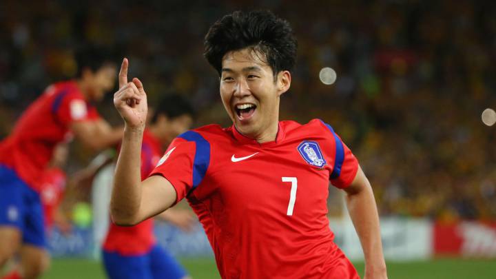 Heung-Min Son figura de Corea del Sur, fue uno de los que ayudó a su Selección a clasificar a Rusia