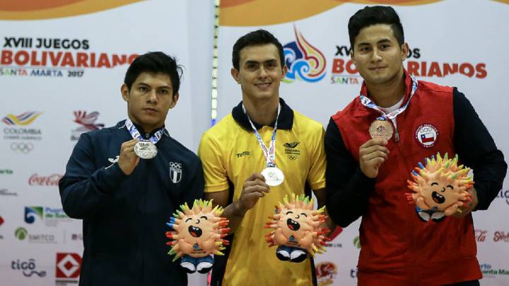 Jossimar Calvo ganó dos medallas de oro en Gimnasia Artística en los Juegos Bolivarianos Santa Marta 2017