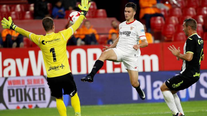 Muriel juega media hora en la clasificación del Sevilla