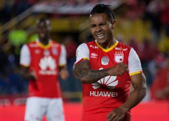 Santa Fe 1x1: Morelo figura por el gol, pero sale lesionado