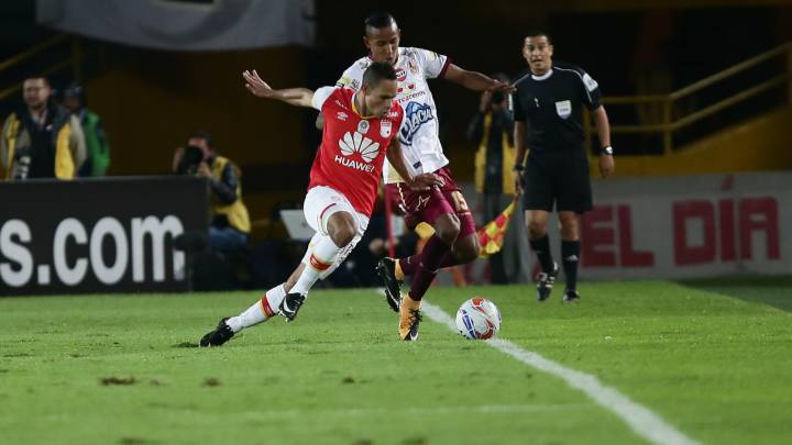 Santa Fe 1 - Tolima 1: el golazo de Roa deja al rojo en la final