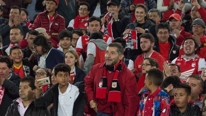 Hinchada de Independiente Santa Fe