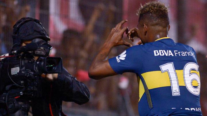 Wilmar Barrios, volante de Boca Juniors