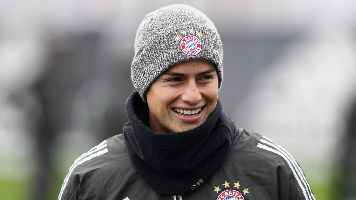 James Rodríguez se siente feliz y cómodo en el bayern Múnich y por ahora no piensa en un posible regreso al Real Madrid
