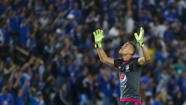Los números de Nicolás Vikonis en las seis temporadas con Millonarios