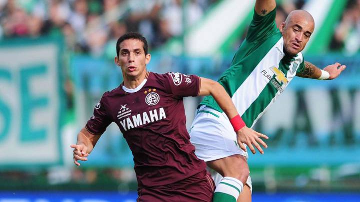 Iván Marcone, jugador de Lanús que quiere el técnico Jorge Almirón para Nacional
