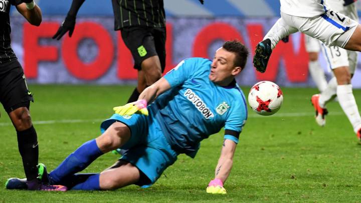 Franco Armani, arquero de Atlético Nacional, pretendido por River Plate