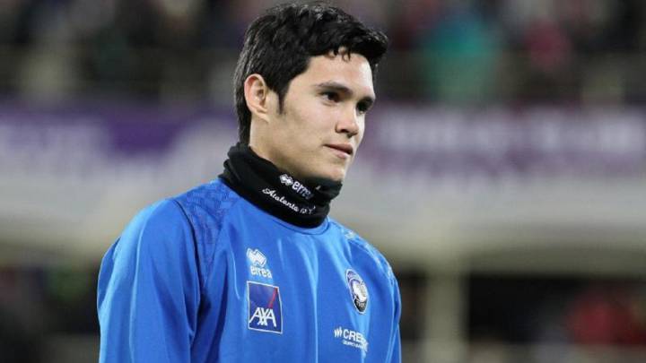Rubén Bentancourt, delantero de Santa Fe