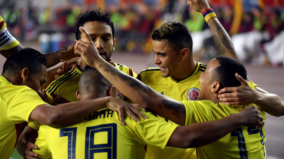 Selección Colombia en amistoso ante China en 2017