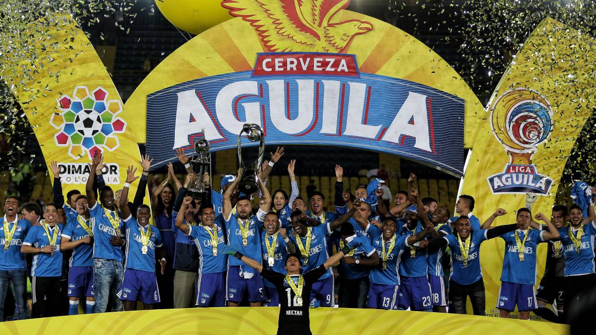 Millonarios es el actual campeón de la Liga Águila de Colombia.