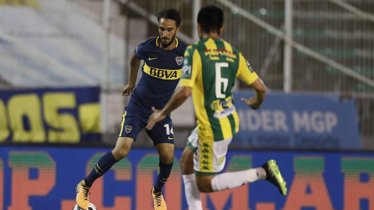 Sebastián Pérez juega ante Aldosivi por el Torneo de Verano en Argentina