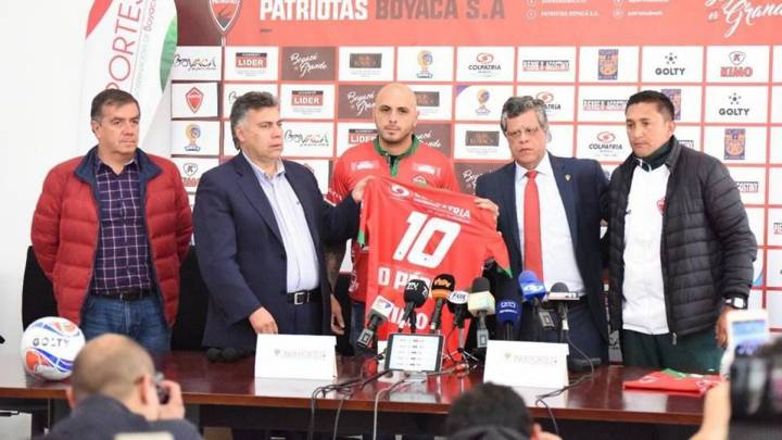 Omar Pérez: "Vengo a darlo todo por Patriotas"