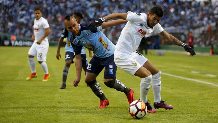 Macará y Deportivo Táchira empataron a un gol en el juego de ida por la primera fase de la Copa Libertadores 2018