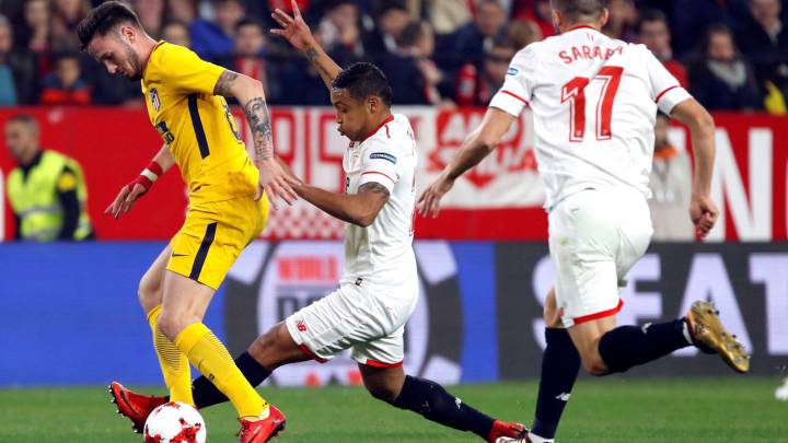 Luis Muriel es titular en el partido entre Atlético Madrid y Sevilla