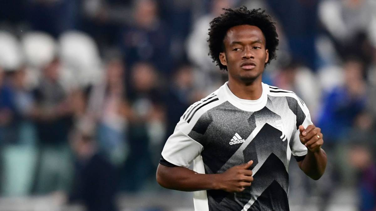Juan Guillermo Cuadrado lleva un mes sin jugar con Juventus debido a una lesión