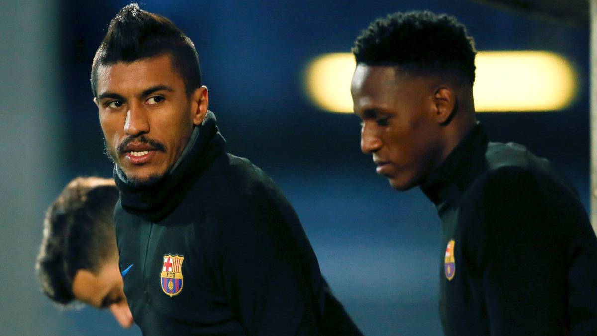 Mina repite convocatoria en Barça; André Gomes es baja