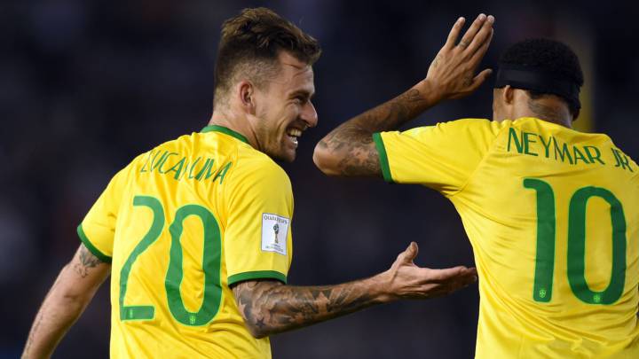 Lucas Lima es el socio ideal para Miguel Ángel Borja.