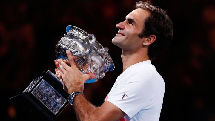 Roger Federer, campeón del Australian Open