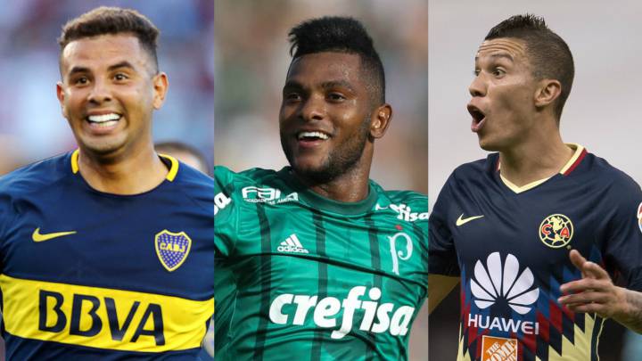 Jugadores colombianos en grandes clubes de América