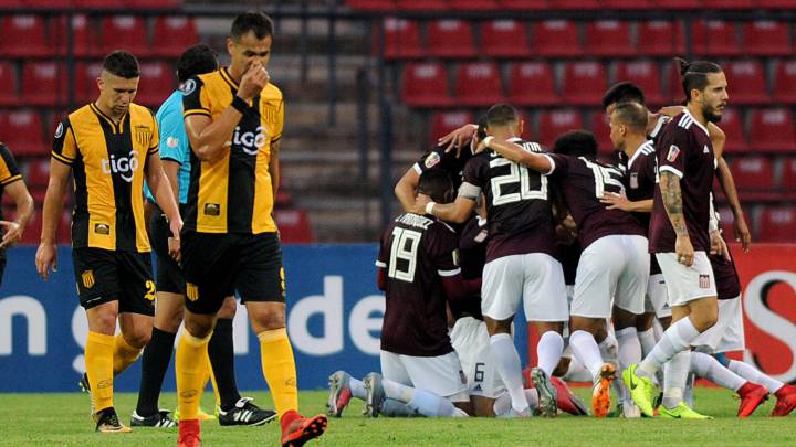 Carabobo obtiene su primera victoria en la historia de Copa Libertadores.