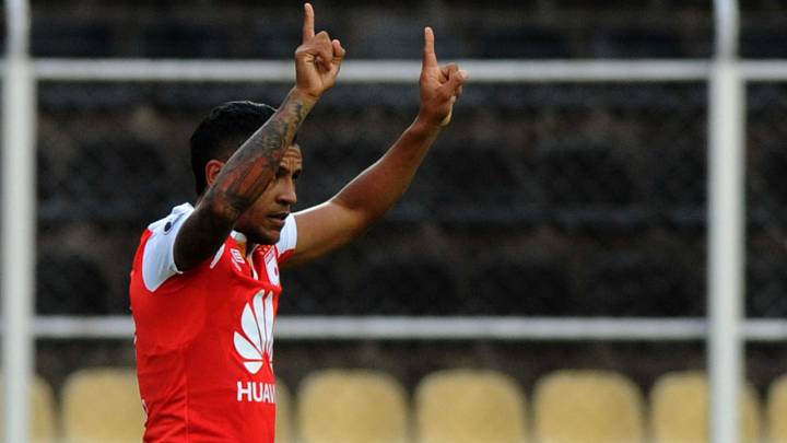 Wilson Morelo marcó doblete en la victoria de Santa Fe 3-2 frente a Deportivo Táchira en Venezuela