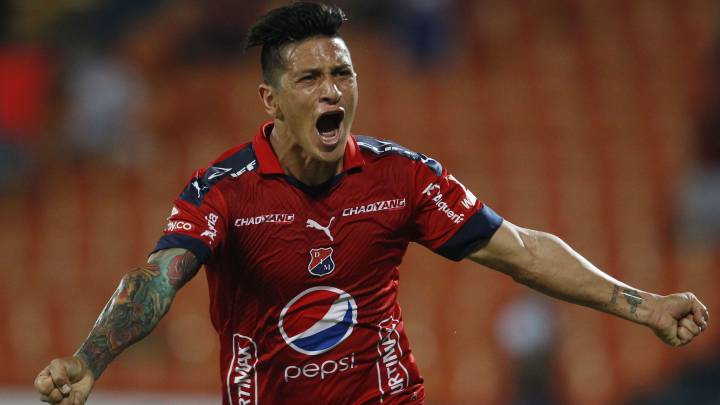 Germán Cano volvió al gol con el DIM en el triunfo ante Huila.