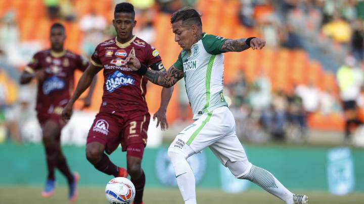 Tolima vs. Nacional en vivo online por la fecha 1 de la Liga Águila I-2018