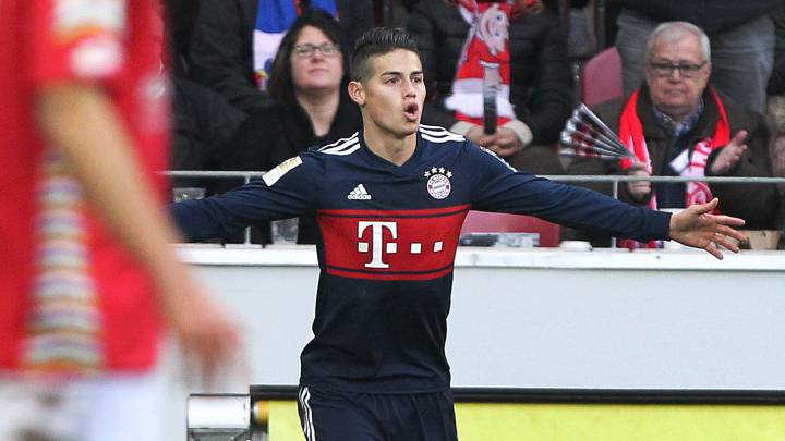 James es uno de los mejores volantes en el fútbol de Europa. Suma seis asistencias en la Bundesliga.