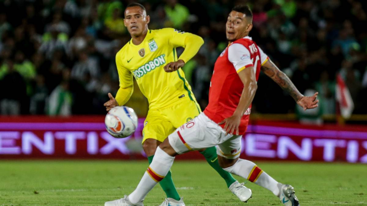 Atlético Nacional será local en el partido de la segunda fecha de la Liga contra Santa Fe
