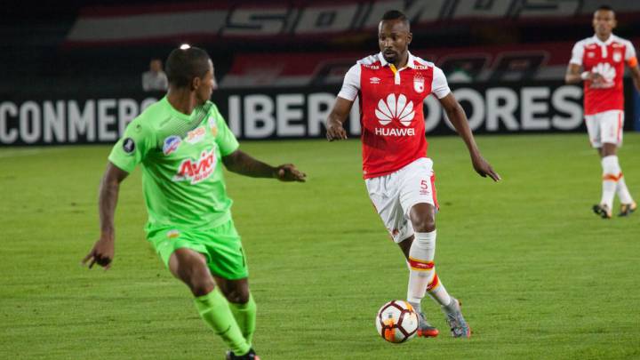 Juan David Valencia, lateral de Santa Fe