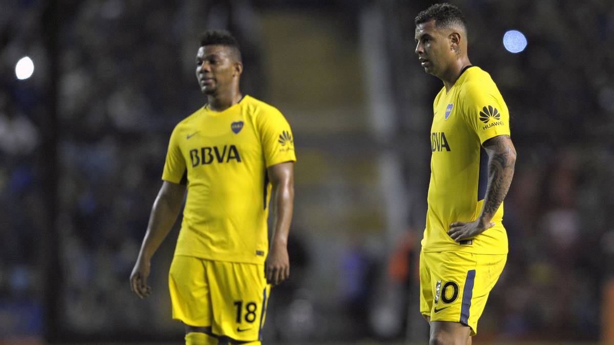Edwin Cardona Frank Fabra Wilmar Barrios y Sebastián Pérez presentes en récord de Boca Juniors