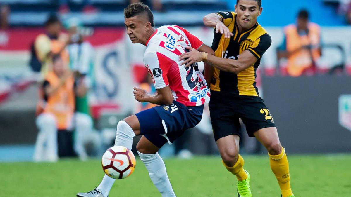 Junior 1 - Guaraní 0: Chará hace el gol de la victoria en El Metro