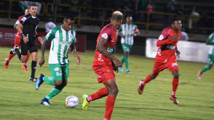 Patriotas vence a Nacional en Tunja con goles de Rivas y Álvarez