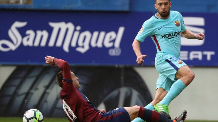 Jordi Alba: "No sé por qué expulsaron a Orellana"