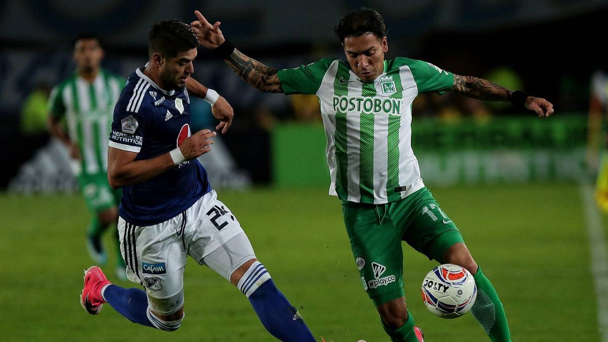 El calendario de Millos, Junior, Nacional y Santa Fe en grupos