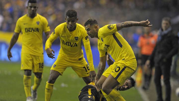 Edwin Cardona, Wilmar Barrios y Frank Fabra en gran nivel en Boca Juniors previo al debut de Copa Libertadores ante Alianza Lima