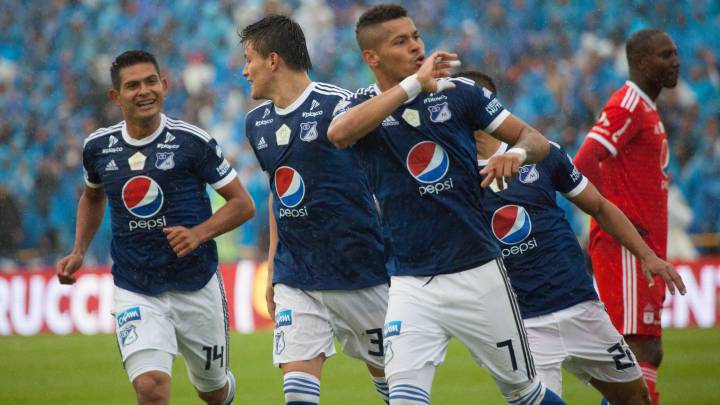 Ayron Del Valle llegó a 30 goles con Millonarios