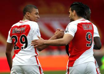 Conexión Falcao-Mbappé supera la que tiene con Cavani
