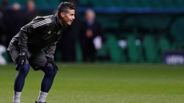 James tras la lesión: "Ya estoy bien y espero qué decide el DT"